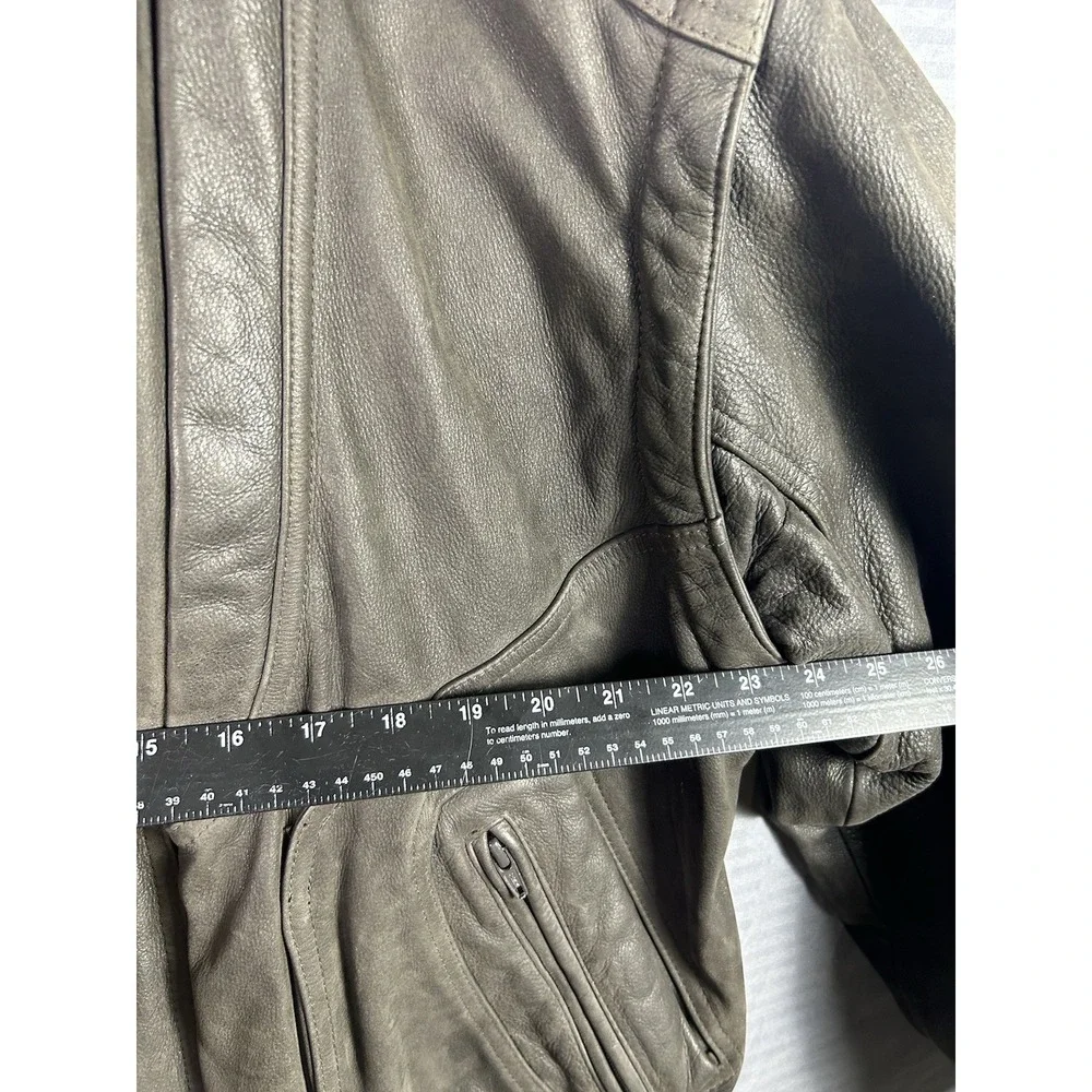 Wilsons Leather Jacket Men's XL Black Bomber Thinsulate Lined ‎ Classic 80s